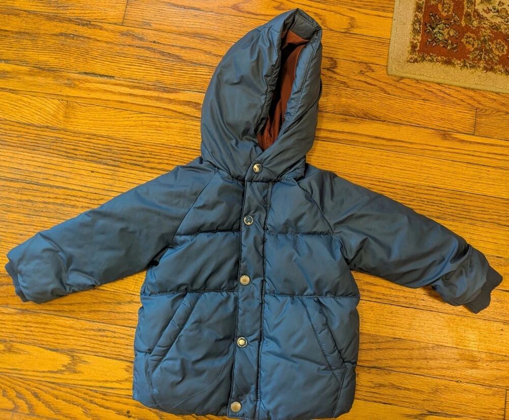 Zara Baby Jacket Infant Boys 18/24M Coat Blue